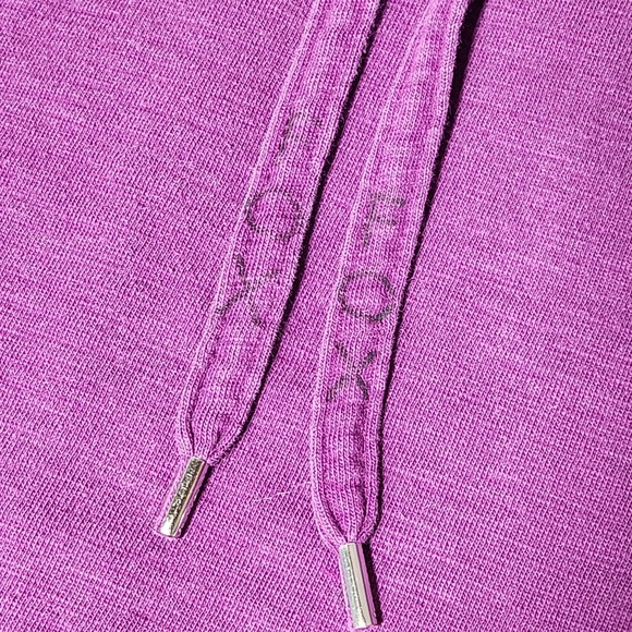 women's FOX Racing side Full-Zip snaps Hoodie Sweatshirt jacket Purple logo XL - Picture 6 of 11